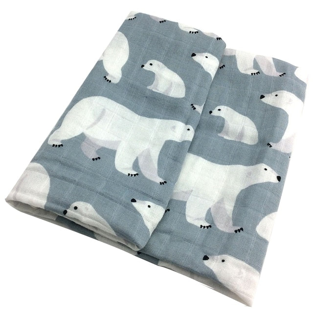 Beautiful Organic Cotton Baby Muslin