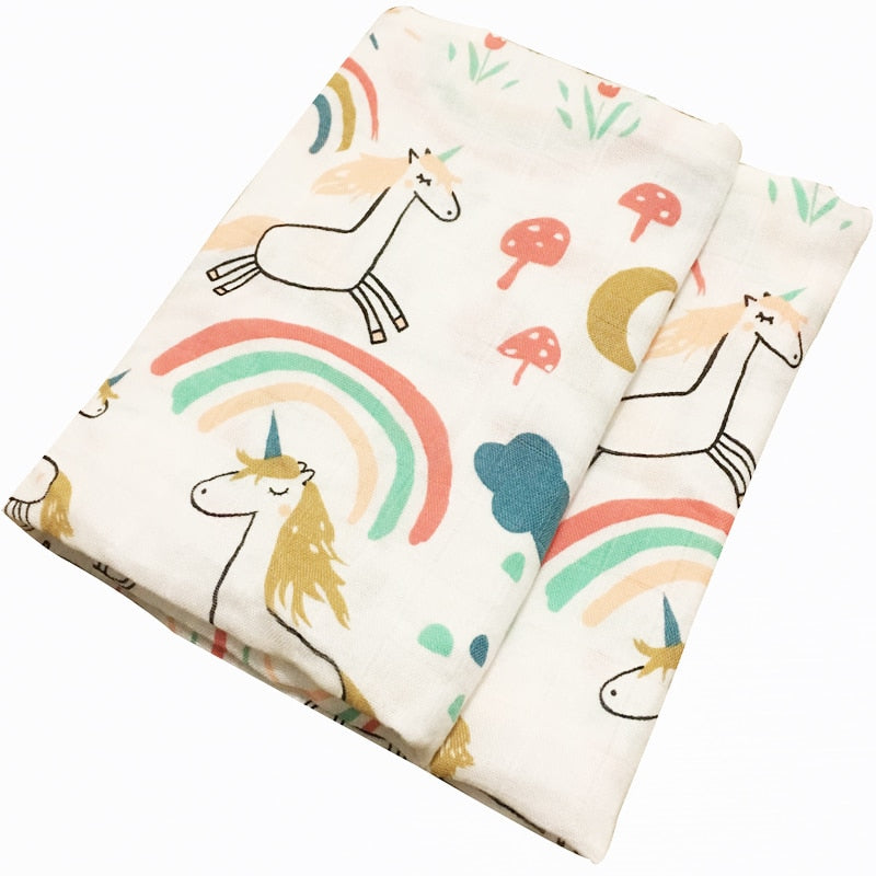 Beautiful Organic Cotton Baby Muslin