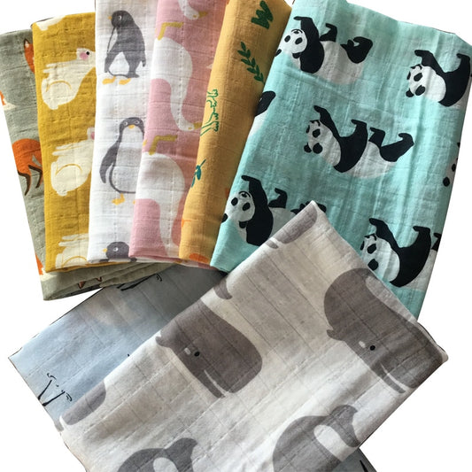 Beautiful Organic Cotton Baby Muslin