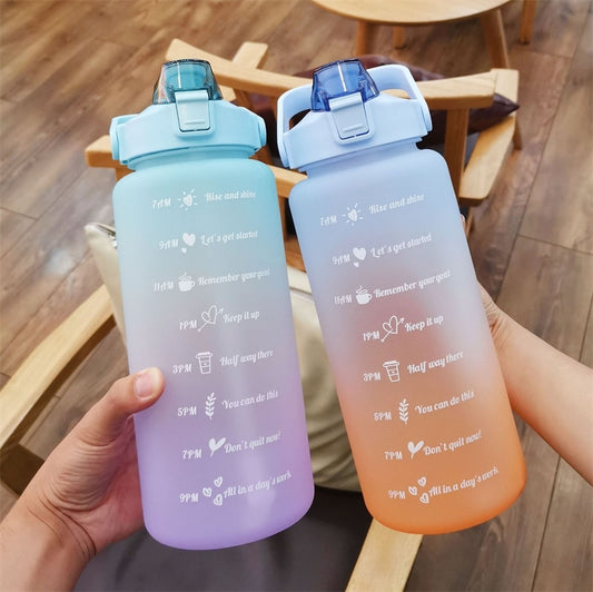 Awesome 2L Motivational Water Bottle