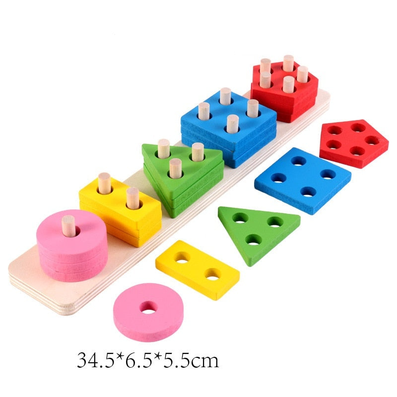 Educational Montessori Wooden Toys